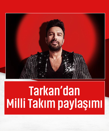 Tarkan’dan Milli Takım paylaşımı