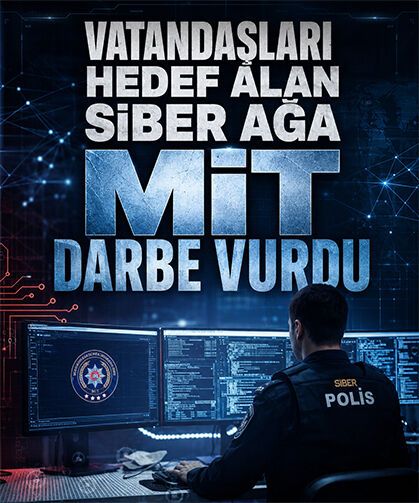 Vatandaşları hedef alan siber ağa MİT darbe vurdu