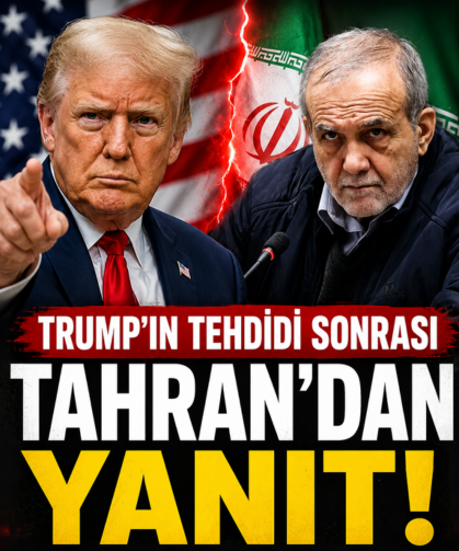 Trump'ın tehdidi sonrası Tahran'dan yanıt: "Altyapıya saldırı çaresizliktir"