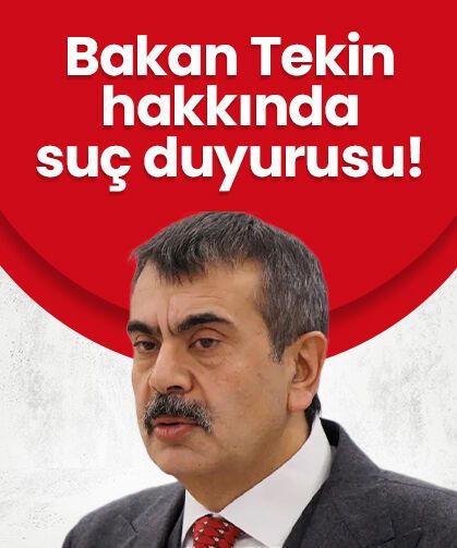 Bakan Tekin hakkında suç duyurusu! Kurtuluş Savaşı hakkında sözleri tepki çekmişti