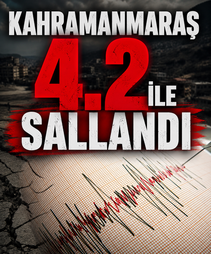 Kahramanmaraş'ta deprem: Pazarcık 4.2 ile sallandı