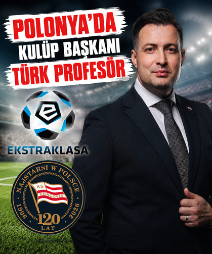 Polonya'da kulüp başkanı Türk profesör