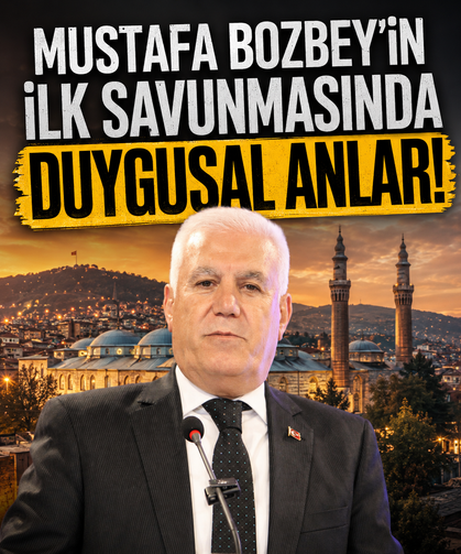 Mustafa Bozbey'in ilk savunmasında duygusal anlar!