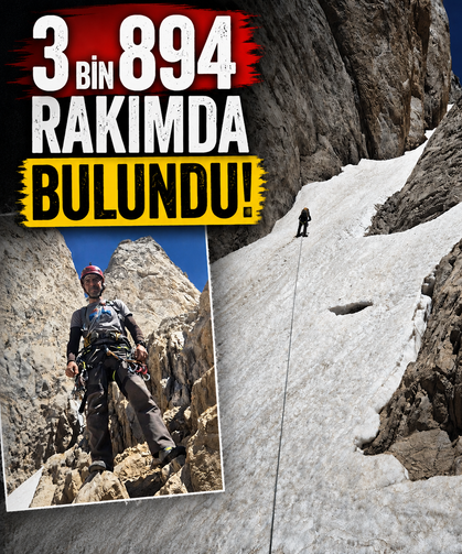 3 bin 894 rakımda cansız bedeni bulundu!