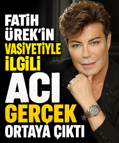 Fatih Ürek'in vasiyetiyle ilgili acı gerçek ortaya çıktı!