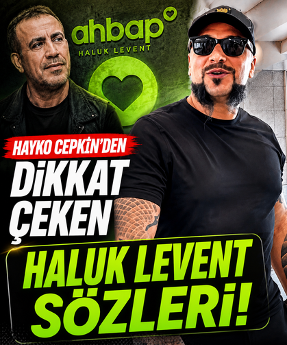 Hayko Cepkin'den dikkat çeken Haluk Levent sözleri