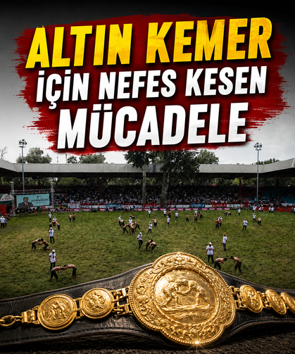 Altın Kemer için nefes kesen mücadele : 8 başpehlivan çeyrek finalde