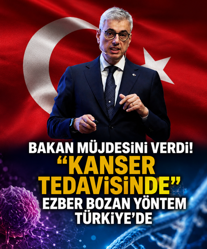 Bakan müjdesini verdi! "Kanser tedavisinde" ezber bozan yöntem Türkiye'de