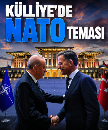 Külliye'de NATO teması: Erdoğan-Rutte görüşmesi gerçekleşti