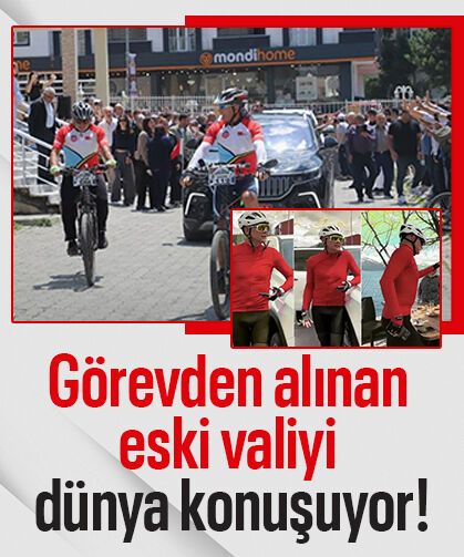 Görevden alınan eski valiyi dünya konuşuyor!