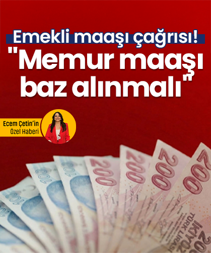 Zeynel Abidin Ergen’den “emekli maaşı” çağrısı! "Memur maaşı baz alınmalı"