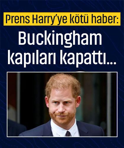 Prens Harry’ye kötü haber: Buckingham kapıları kapattı...