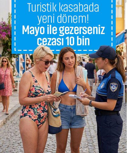 Tatilcileri şoke eden karar! Mayo ile gezmek yasak: Para cezası var!