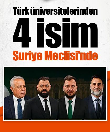 Ahmed Şara, Mardin Artuklu Üniversitesi'nden 4 ismi Suriye Halk Meclisi'ne atadı