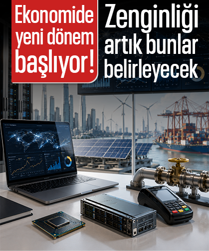 Ekonomide yeni dönem başlıyor! Zenginliği artık bunlar belirleyecek