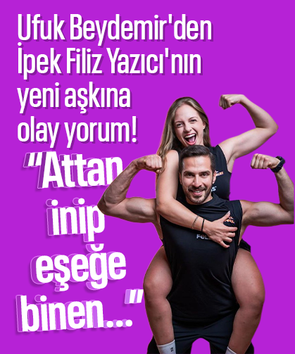 Ufuk Baydemir'den İpek Filiz Yazıcı'nın yeni aşkına olay yorum! “Attan inip eşeğe binen…”