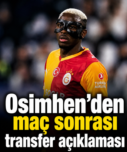 Osimhen’den maç sonrası transfer açıklaması