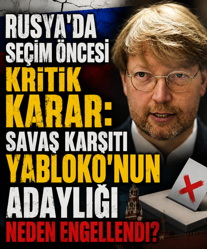 Rusya’da seçim öncesi kritik karar: Savaş karşıtı Yabloko’nun adaylığı neden engellendi?