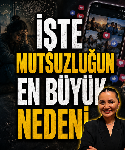Başkalarının vitrini, kendi kulisiniz... İşte mutsuzluğun en büyük nedeni!