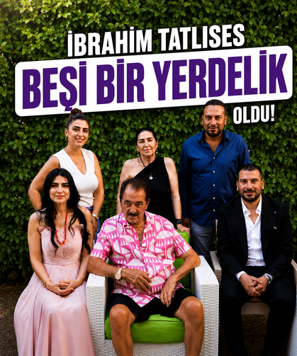 İbrahim Tatlıses "beşi bir yerde"lik oldu!