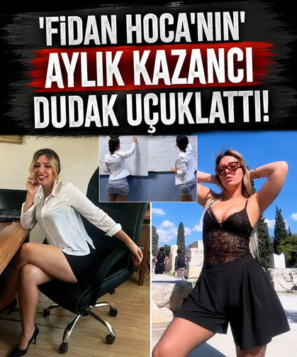 'Fidan Hoca'nın' aylık kazancı dudak uçuklattı!