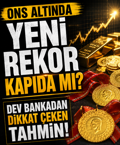 Ons altında yeni rekor kapıda mı? Dev bankadan dikkat çeken tahmin