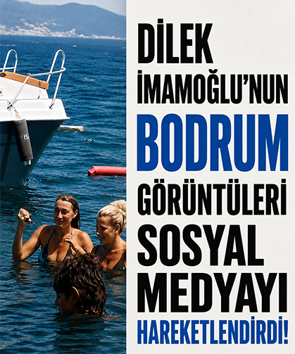 Dilek İmamoğlu’nun Bodrum görüntüleri sosyal medyayı hareketlendirdi! Paylaşımlar gündem oldu