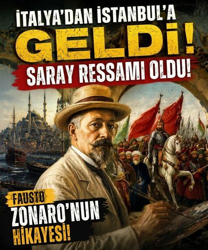 İtalya'dan İstanbul’a geldi, saray ressamı oldu: Fausto Zonaro'nun hikayesi