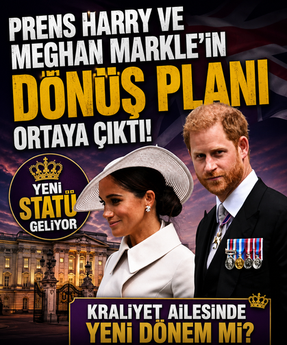 Prens Harry ve Meghan Markle’ın dönüş planı ortaya çıktı: Yeni statü geliyor