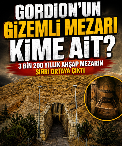 Gordion’un gizemli mezarı kime ait? 3 bin 200 yıllık ahşap mezarın sırrı ortaya çıktı