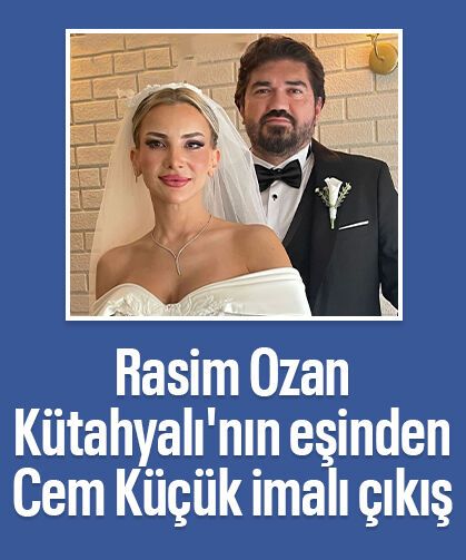 Rasim Ozan Kütahyalı'nın eşinden Cem Küçük'e imalı paylaşım: "Sıra size de gelecek"