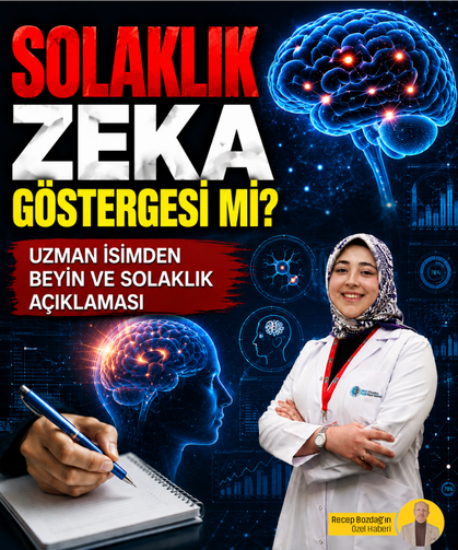 Solaklık zeka göstergesi mi? Uzman isimden beyin ve solaklık açıklaması