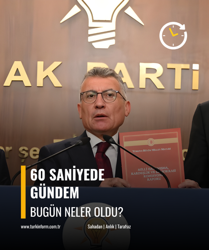 60 saniyede gündem!