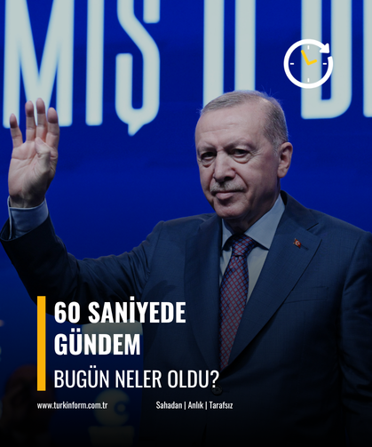 60 saniyede gündem!