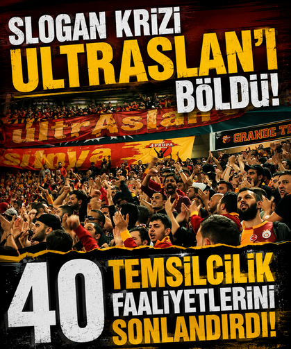 Slogan krizi ultrAslan’ı böldü! 40 temsilcilik faaliyetlerini sonlandırdı