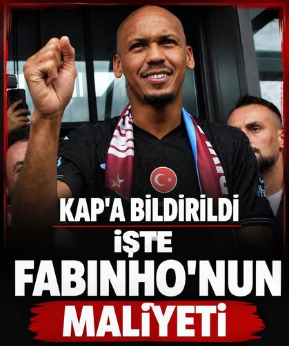 Transferi açıklandı: İşte Trabzonspor'un yeni transferi Fabinho'nun maliyeti