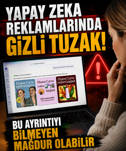 Yapay zeka reklamlarında gizli tuzak! Bu ayrıntıyı bilmeyen mağdur olabilir