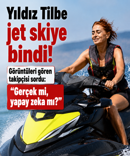 Yıldız Tilbe jet skiye bindi! Görüntüleri gören takipçisi sordu: “Gerçek mi, yapay zeka mı?”