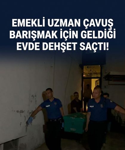 Adana’da aile faciası! Eski eşini ve oğlunu silahla vurup intihar etti