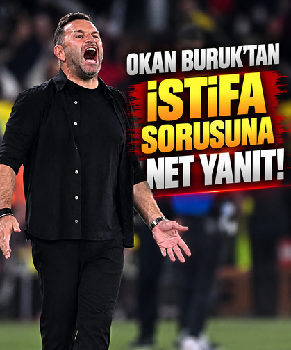 Okan Buruk'tan istifa sorusuna net yanıt!