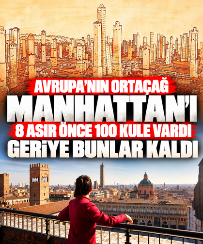 Avrupa'nın ortaçağ Manhattan'ı: 8 asır önce 100 kule vardı, geriye bunlar kaldı