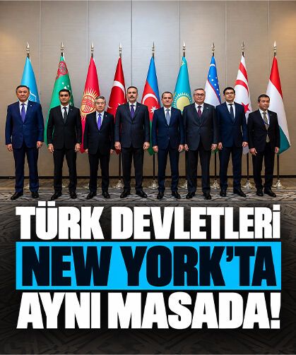 Türk devletleri New York’ta aynı masada!