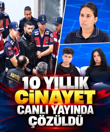 10 yıllık cinayet canlı yayında çözüldü! Eski eşi ve kayınvalidesi gözaltına alındı