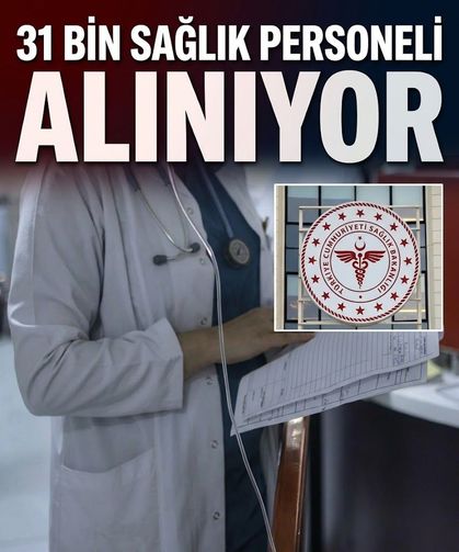 31 bin sözleşmeli sağlık personeli alınacak: Karar Resmi Gazete'de