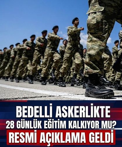 Bedelli askerlikte 28 günlük eğitim kalkıyor mu? DMM'den resmi açıklama geldi