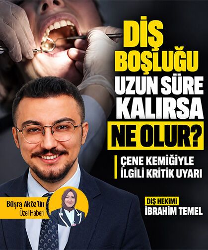 Çekilen dişin yeri uzun süre boş kalırsa ne olur? Uzmanından kritik uyarılar
