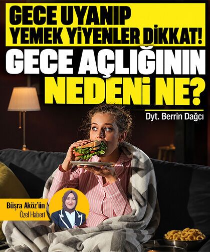 Gece uyanıp yemek yiyenler dikkat! Gece açlığının nedeni ne?