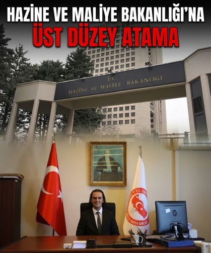 Hazine ve Maliye Bakan Yardımcılığına Kutluhan Taşkın atandı