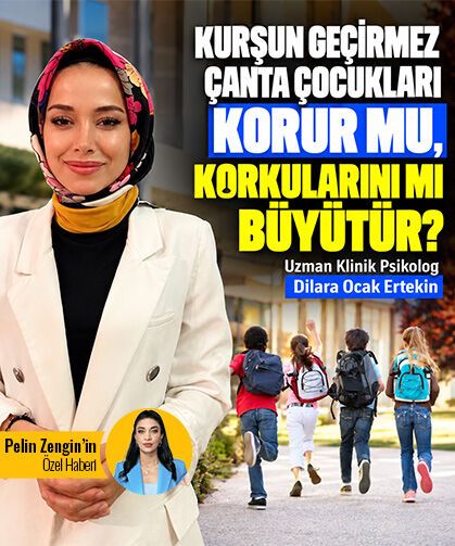 Kurşun geçirmez çanta çocukları korur mu, korkularını mı büyütür?