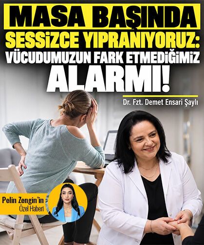 Masa başında sessizce yıpranıyoruz: Vücudun alarmı ne zaman çalıyor?
